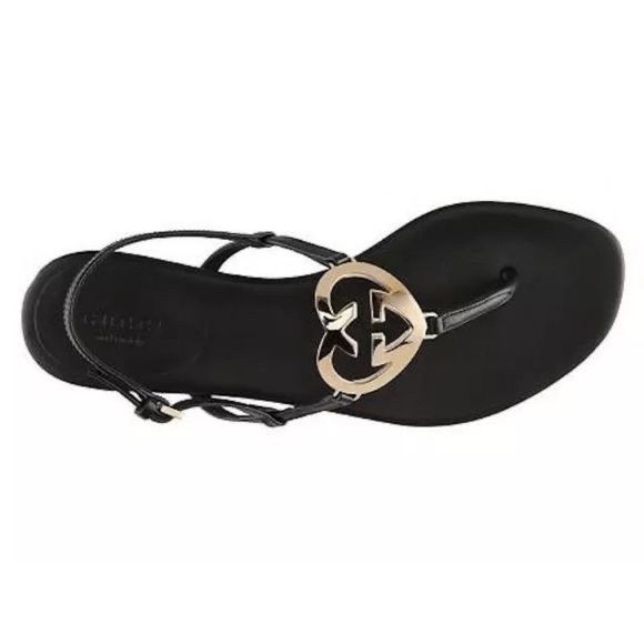 Gucci Sandals interlocking G heart shaped Size 38.5 - Picture 1 of 3